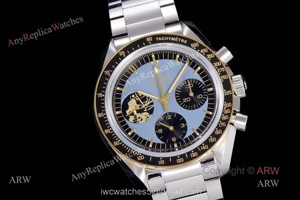 OM Omega Speedmaster Moonwatch Apollo 11 Swiss Replica Watch 42mm 1