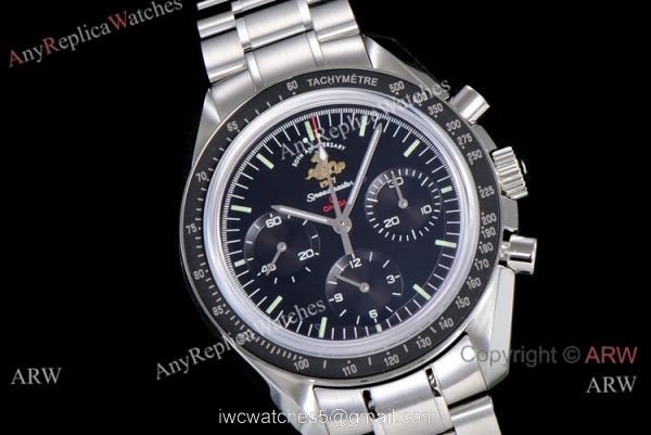 OM Factory Omega Speedmaster Apollo 11 Stainless Steel Watch 2021 New! 1