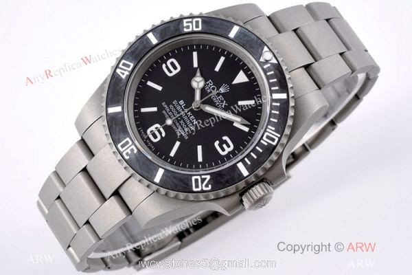 IPK Best 1:1 Replica Rolex Blaken Submariner Watch Carbon Case 1