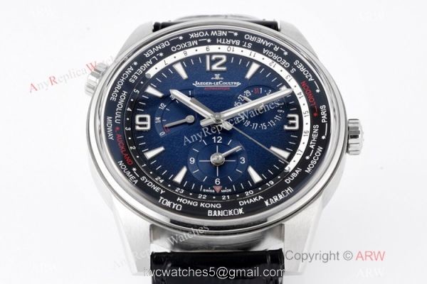 ZF Factory 1:1 Replica Jaeger leCoultre Master 39mm Watch Blue Face 1