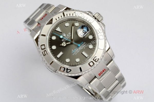 EW Factory Rolex Yacht-Master 40mm 126622 Watch EW/Swiss 3235/904L Stainless Steel Dark Rhodium 1