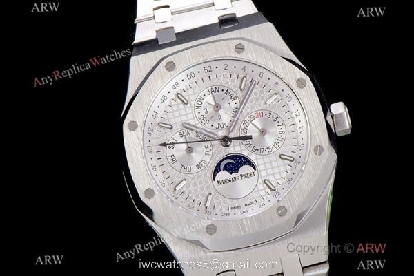 BF Audemars Piguet Perpetual Calendar Replica Watch Silver Dial Cal.5134 Movement 1