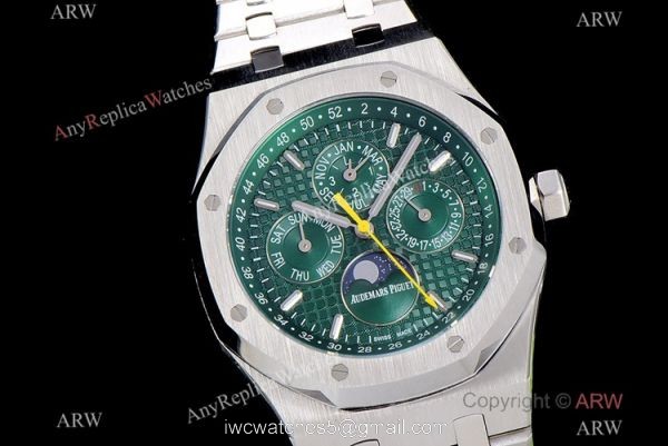 BF Factory Swiss Audemars Piguet Perpetual Calendar 26606 Watch Green Dial 1