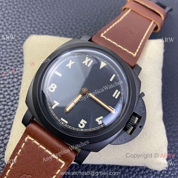 SF Factory AAA Copy Panerai PAM629 Luminor Titanio DLC Watch Cali Dial 1