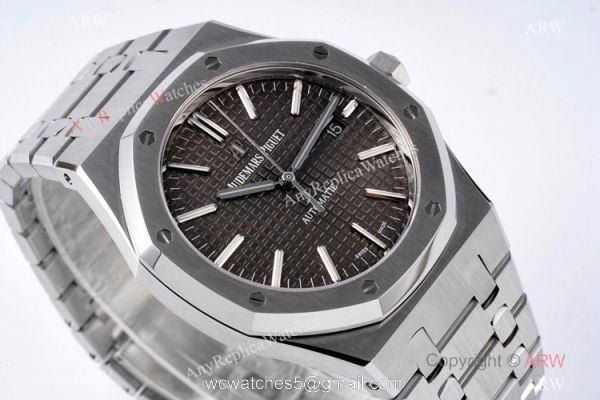 New! ZF Factory V2 Version Audemars Piguet Royal Oak 15400 Replica Watch Gray Face 1