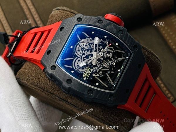 RM Factory 1:1 Swiss Copy Richard Mille RM35-02 Rafael Nadal Rubber Strap Watch 1