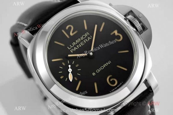 HW Factory Panerai Luminor Pam00915 Watch Stainless Steel Black Dial 1