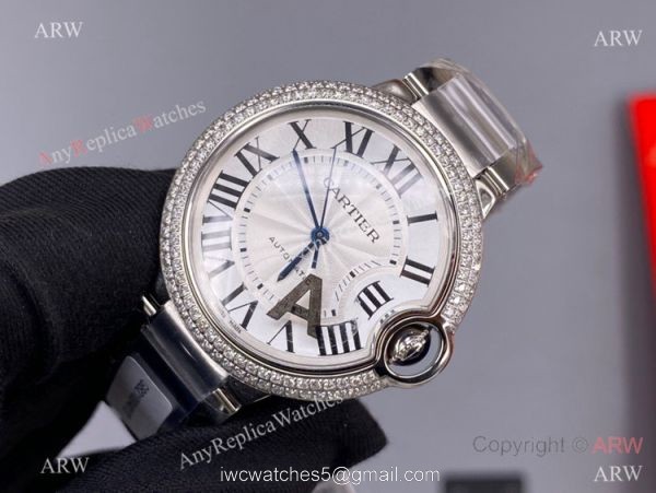 V6 Factory Swiss Grade Cartier Ballon Bleu De 36mm Watch Automatic Movement 1