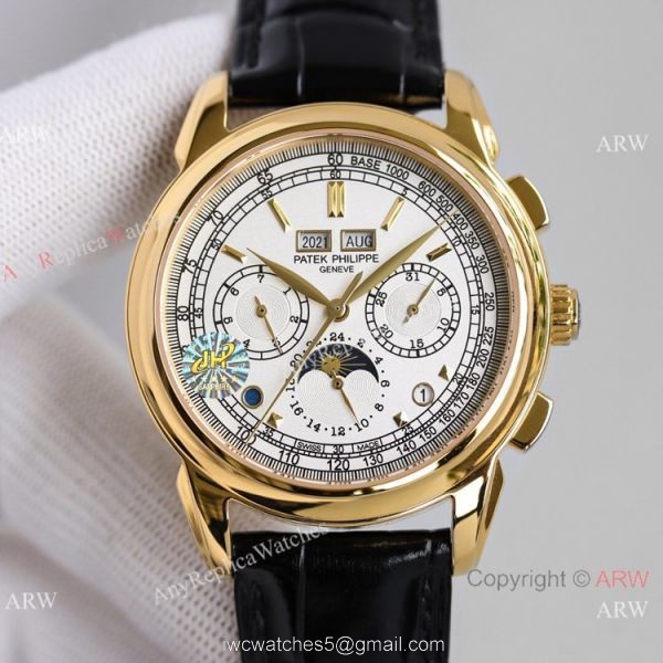 2021! JH V2 Version Swiss Copy Patek Philippe 5270J Grand Complication Yellow Gold Watch 1