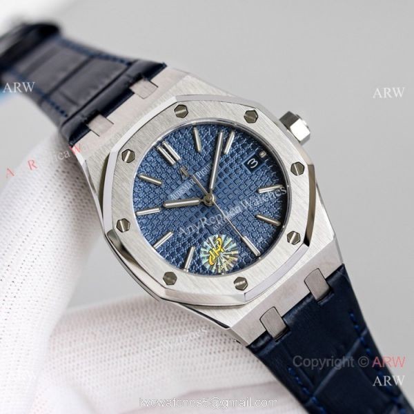 JH Factory Swiss Copy Audemars Piguet Royal Oak Stainless Steel 37mm Lady Watch 1
