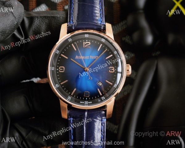 New Copy Audemars Piguet Code 11.59 Watches Green Gradient Dial Rose Gold 1