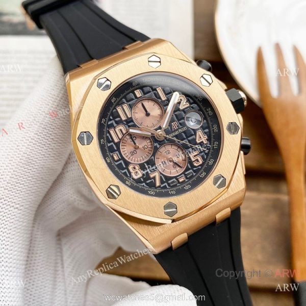 Knock off Audemars Piguet Royal Oak Offshore 26470 Automatic Watches Blue Dial 1