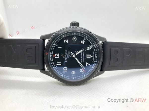 Vintage Breitling Premier Automatic Replica Watch Solid Black 1