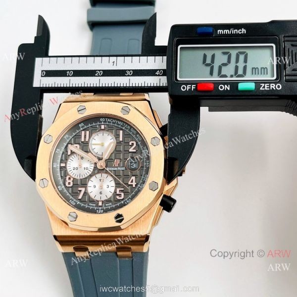 Copy Audemars Piguet Royal Oak Offshore Automatic Rose Gold Watch 26470 1