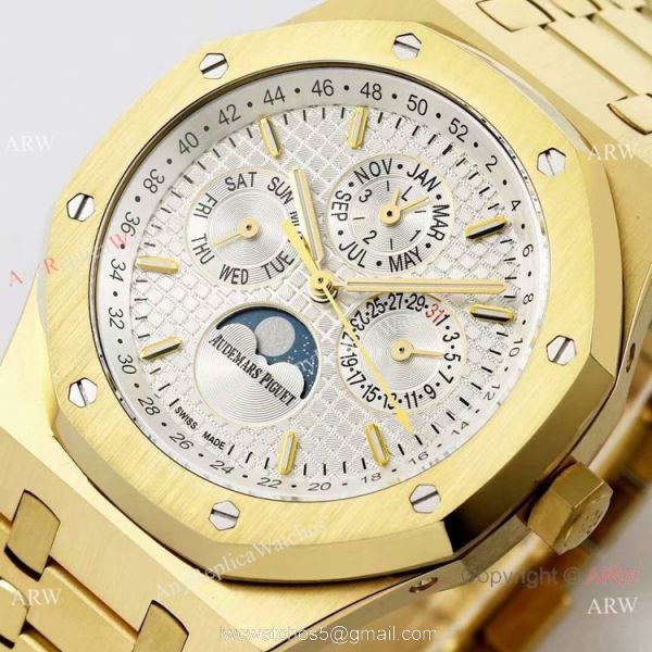 2021 New BF Factory Audemars Piguet Perpetual Calendar Watch Yellow Gold Cal.5134 Movement 1