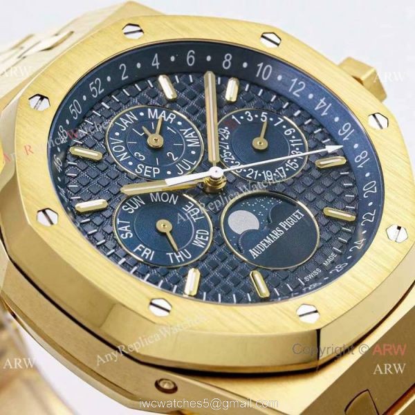2021 BF Factory Audemars Perpetual Calendar Royal Oak Cal.5134 Watch Yellow Gold 41mm 1