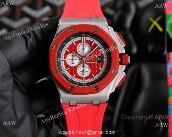 New Copy Audemars Piguet Royal Oak Offshore Chronograph Watches Green Version 1