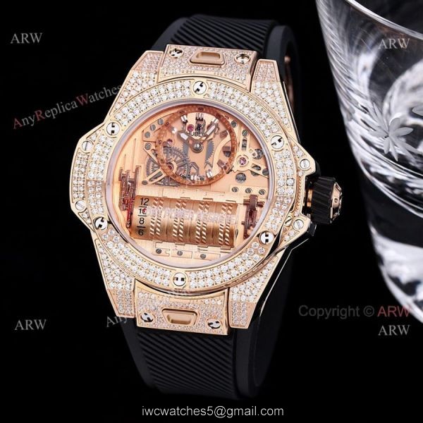 High Quality Replica Hublot Big Bang MP-11 Watch With Diamonds 45mm 1