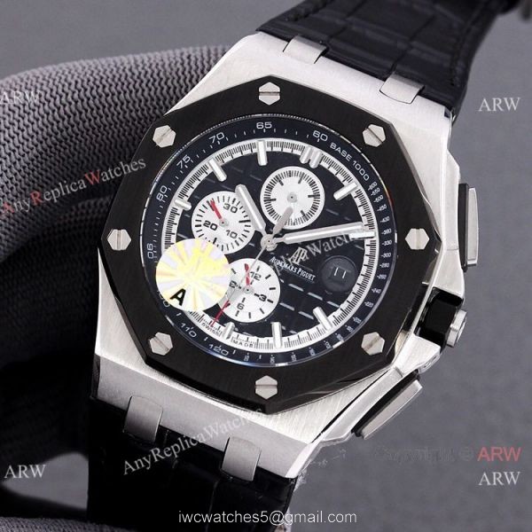 JF 1:1 Swiss 3126 Audemars Piguet AP Royal Oak Offshore 26400io Rubber Strap Watch Super Clone 1