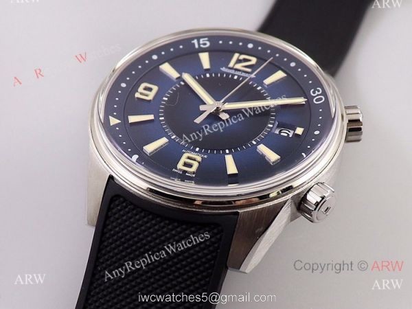Swiss Copy Jaeger-LeCoultre Polaris Date Q9068681 Watch Blue Dial 1