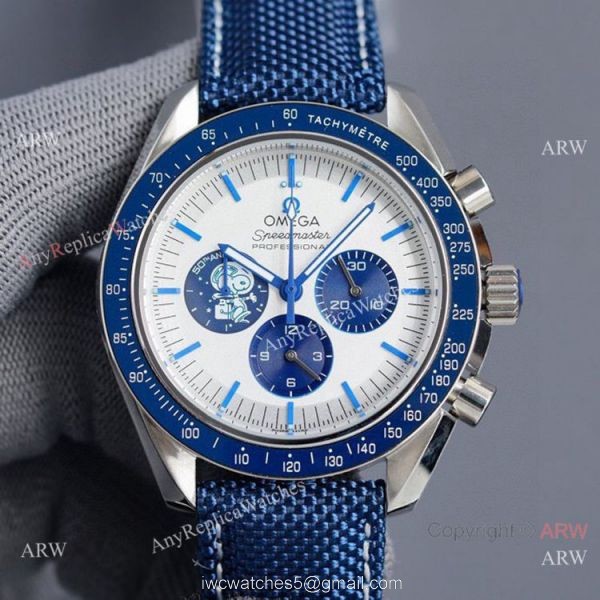 2021 New Omega Snoopy 50th anniversary Watch Stainless Steel 44mm 1