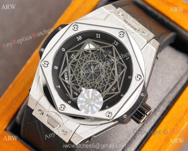 Z Factory Swiss Replica Hublot Sang Bleu Watch 45mm Citizen Movement 1
