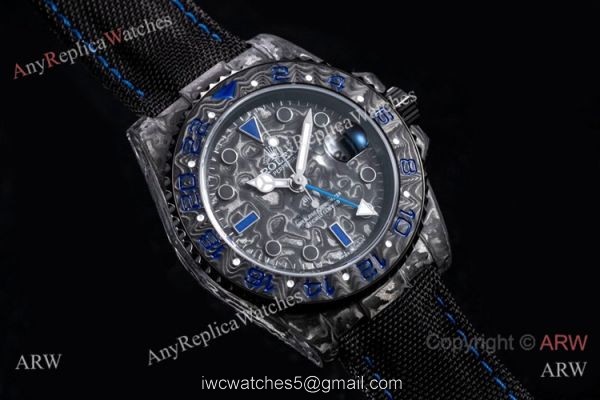 2021 New Rolex DiW GMT-Master II Custom Wrist JH Factory Cal.3186 Blue Version Watch 1