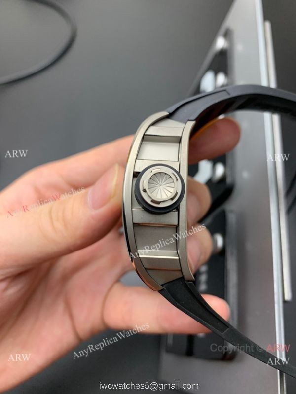 ZF Factory Richard Mille RM 052 Skull Tourbillon Watch Titanium 1