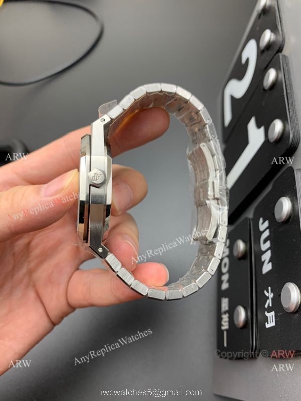 JF Factory Audemars Piguet Royal Oak JF 3120 Watch 41mm Silver Dial 1