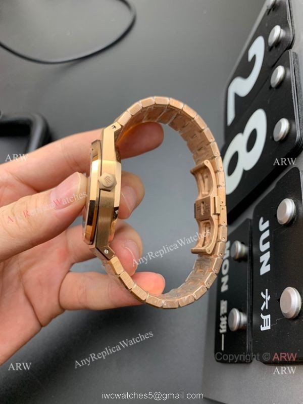 JF Factory Audemars Piguet Royal Oak 15400 Rose Gold Watch 41mm 1