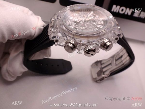 Hublot Sapphire Big Bang Chronograph Replica Watch 45mm 1