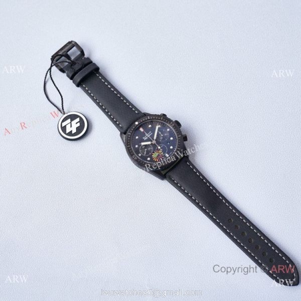 2021 Swiss Copy Blancpain Fifty Fathoms Bathyscaphe Chronographe Flyback Watch All Black 1