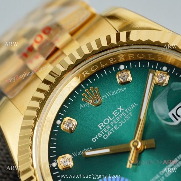 Swiss Quality Rolex Datejust II Citizen 8215 Watch Olive Green Dial Jubilee Strap 1