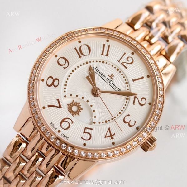 GF Factory Jaeger-Lecoultre Rendez-Vous Rose Gold Moonwatch 34mm Replica 1