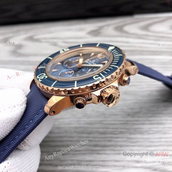 New! Copy Blancpain Fifty Fathoms VK Chronograph Watch 5085F 1