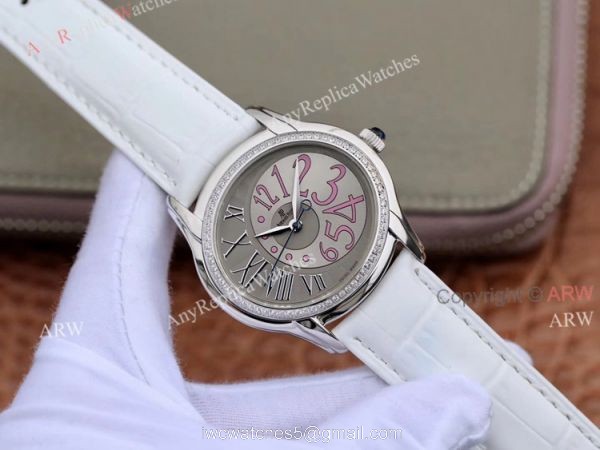Swiss Quality Replica Audemars Piguet Millenary Stainless Steel Diamond Watch 1