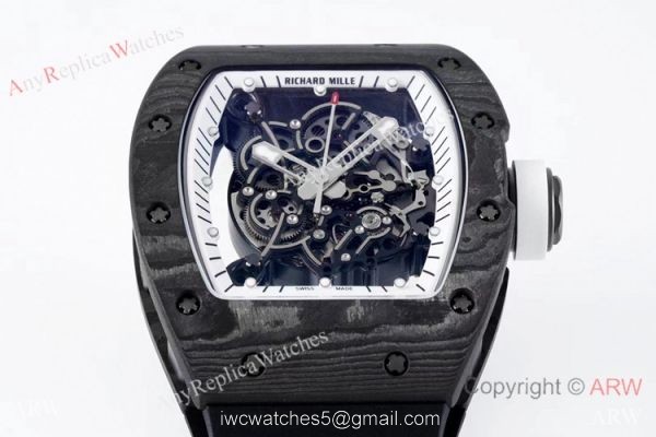 ZF Favtory Richard Mille RM055 Bubba Watson Wrist NTPT Carbon 42mm 1