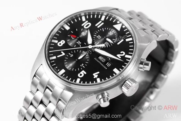 ZF Factory V2 IWC Pilots Swiss 7750 Watch Stainless Steel Super Clone 1