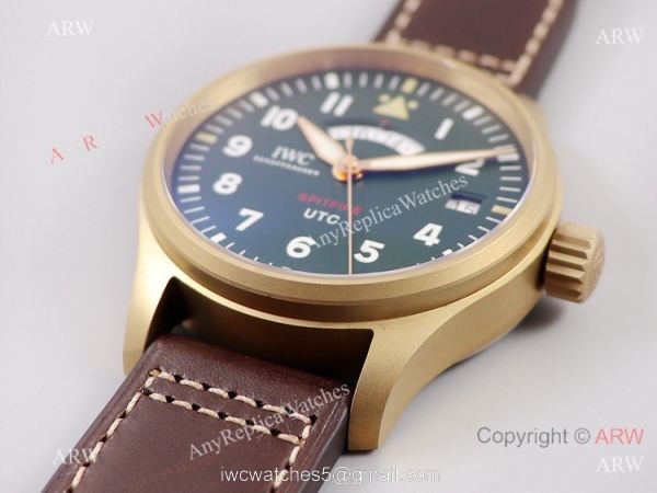 ZF Replica IWC Pilots Watch UTC Spitfire Edition MJ271 IW327101 1