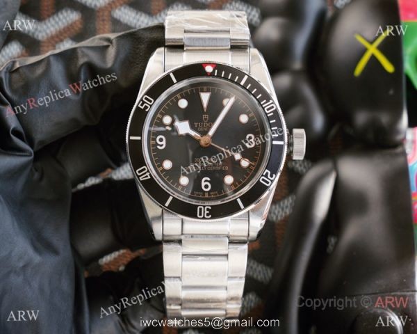 Vintage Tudor Heritage Watch Stainless Steel Blue Dial Automatic 42mm 1