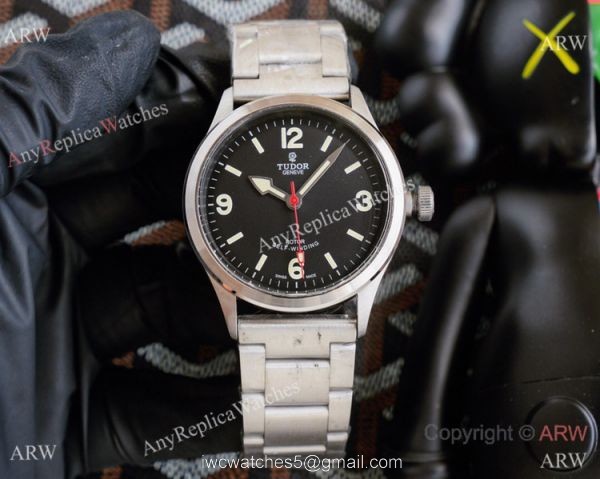 2021 New! Copy Tudor Rotor Self winding Rose Gold 42 Watch Vintage Tudor Wrist 1