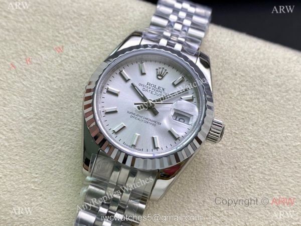 Swiss Copy Rolex Lady-Datejust Stainless steel Jubilee Watch 28mm for Women 1