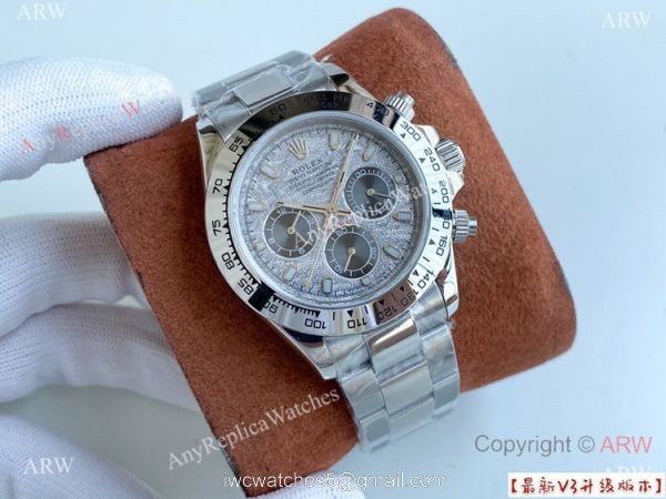 Swiss 7750 Rolex Daytona Watch New Face Yellow Gold 40mm 1