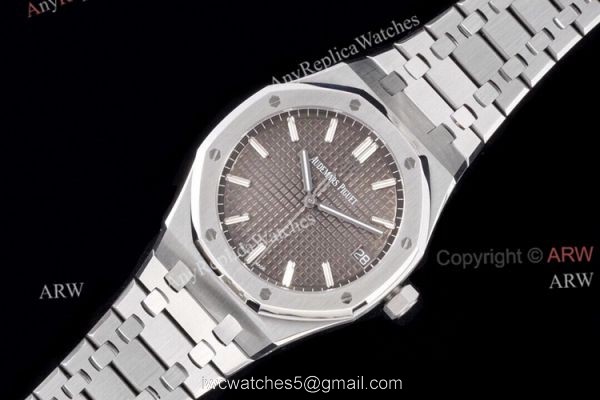 15500 AP Royal Oak ZF Factory Clone Watch With Grey Dial For Men 1