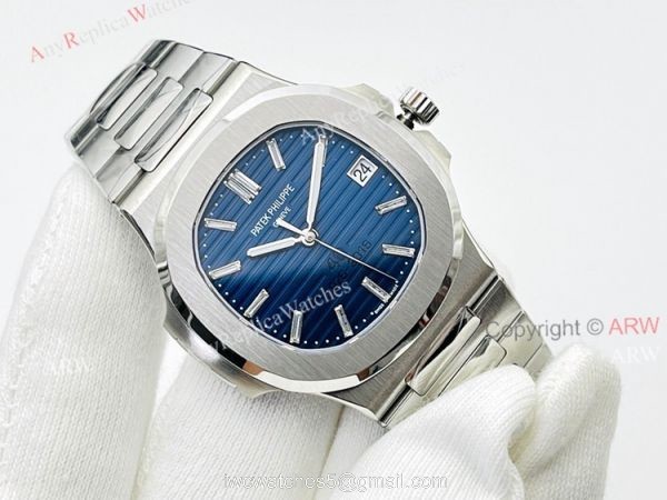 3k Factory Patek Philippe Nautilus 40th Anniversary Patek 5711 Blue Face Superclone Watch 1