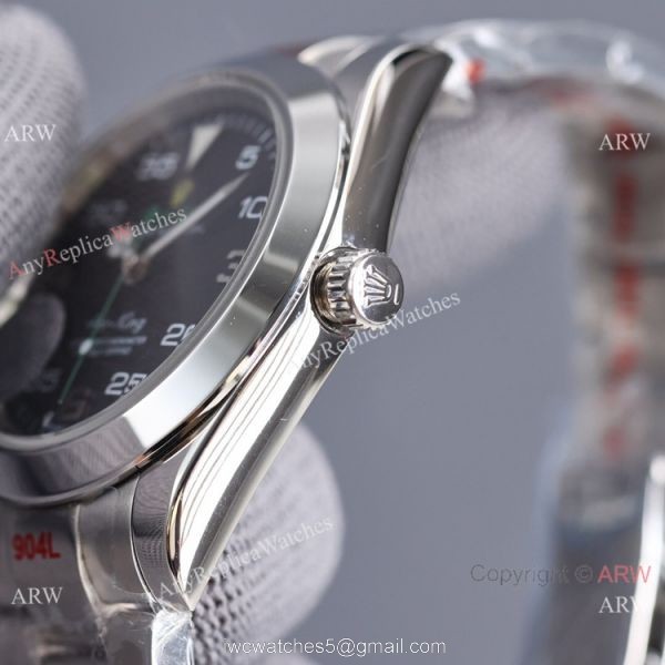 Swiss Quality Rolex Air-King Stainless Steel 8215 Watch Super AAA Case 1