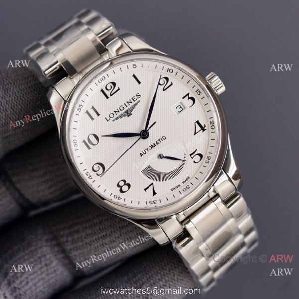 Swiss Replica Longines Master Power Reserve 38 Stainless Steel Watch 2824 Movement 1