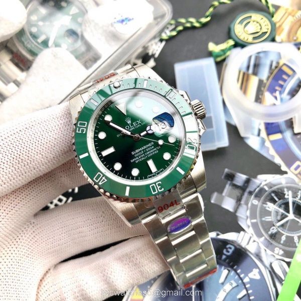 Rolex Submariner Green Dial 40MM Supper Luminous 8215 Watch 1