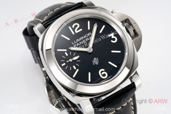 HW Factory Panerai PAM1084 Luminor Base Logo Watch Black Dial Stainless Steel 1