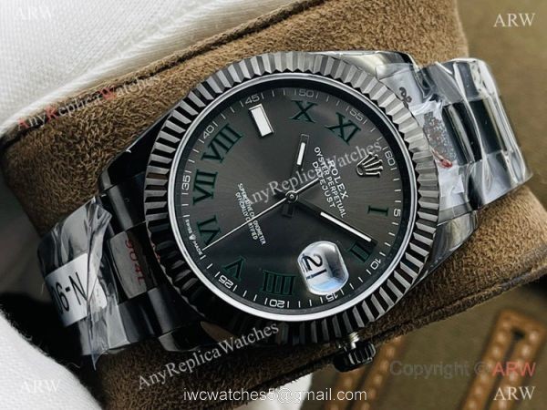 Swiss Copy Rolex Datejust II &8216;Black Venom Green Romand Dial 41mm DR Factory 2824 Movement 1